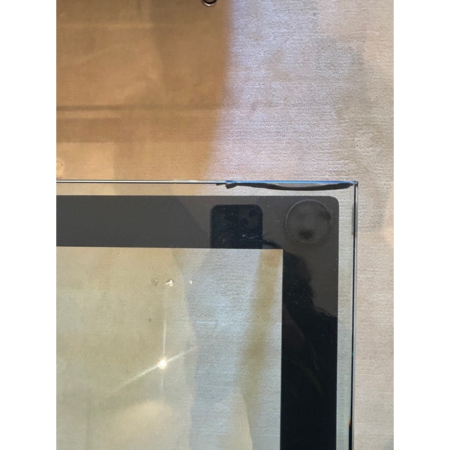 1980s 1987 Cassina Lc10-P Rectangular Coffee Table by Le Corbusier, Jeanneret & Perriand — Engraved Frame For Sale - Image 5 of 9