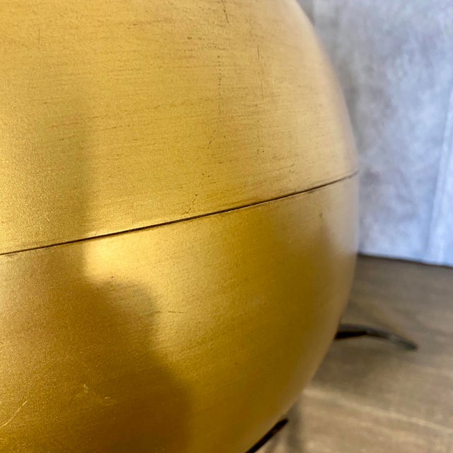 Arteriors Locust Thorn Gold Sphere Sculpture by Barry Dixon For Sale - Image 10 of 12