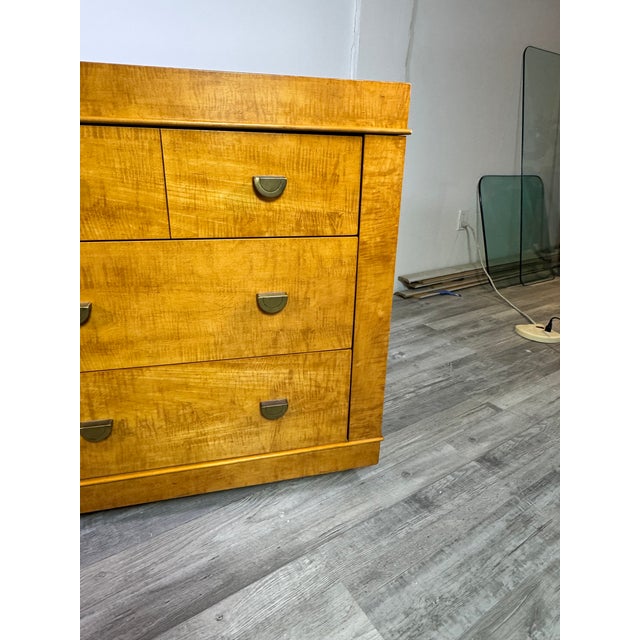 White Ash Burl 11 Drawer Low Dresser by Lane Altivista For Sale - Image 10 of 12