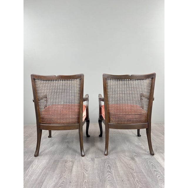 Armchair in Wood and Caning, 1900s For Sale - Image 5 of 10