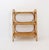 Vintage Bohemian Style Three-Tier Rattan Shelf, 1960s For Sale - Image 8 of 15
