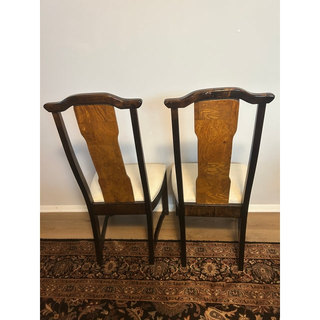 1970s Broyhill Chinoiserie Ming Vintage Dining Chairs – Matching Set of 6 For Sale - Image 14 of 16
