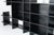 Mid-Century Modern Black Modular Bookcase by Eugenio Gerli for Tecno Milano, Italy, 1966 This piece is attributed to the...