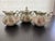 Antique Rs Prussia Porcelain Creamer and Lidded Sugar Bowl Set - Set of 3 For Sale - Image 4 of 8