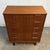 Mid-Century Modern Vintage Danish Modern Teak Five-Drawer Chest by Ejsing Møbelfabrik, Circa 1950s For Sale - Image 3 of 8