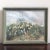 Offering a beautiful mid-century oil painting on canvas depicting a field of wildflowers under a cloudy summer sky. Small...
