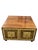 Spanish Revival Vintage Hollywood Regency Carved Giltwood Cube Console or Coffee Table For Sale - Image 3 of 12