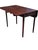 Late 18th Century English Walnut Sheraton, Drop Leave Table/ One Board Lumber. For Sale - Image 15 of 18