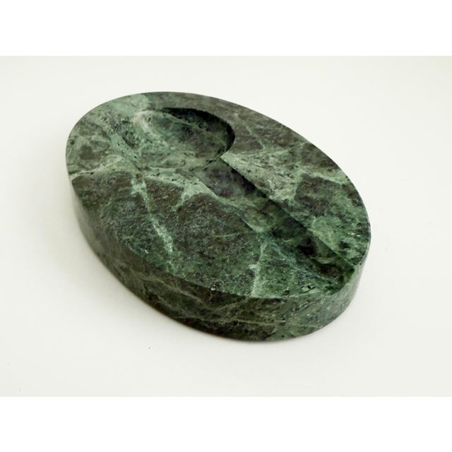 Art Deco Vintage Marble Cigar Ashtray For Sale - Image 3 of 8