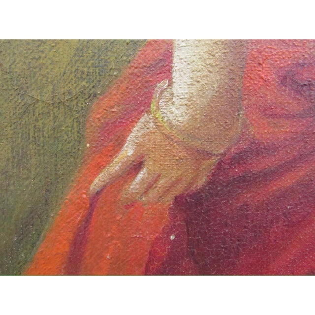 Painting of a Flamenco or Gypsy Dancer by c.h. Kletzker For Sale - Image 11 of 18