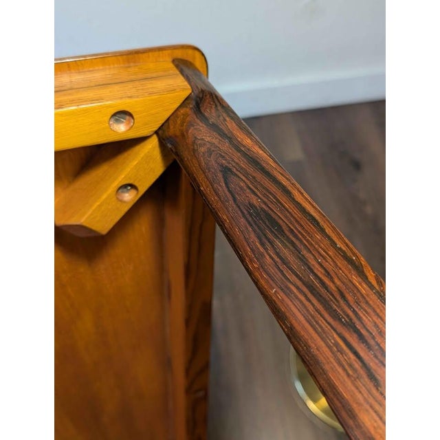 Danish Modern Vintage Rosewood End Table For Sale In Seattle - Image 6 of 6