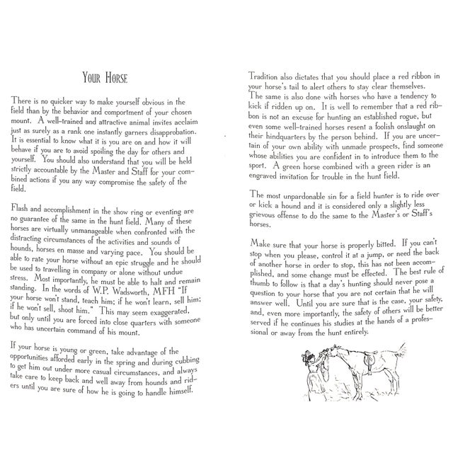 Myopia Hunt Club 1882-1996 Privately Published for Members Only Rules & Masters For Sale - Image 15 of 15