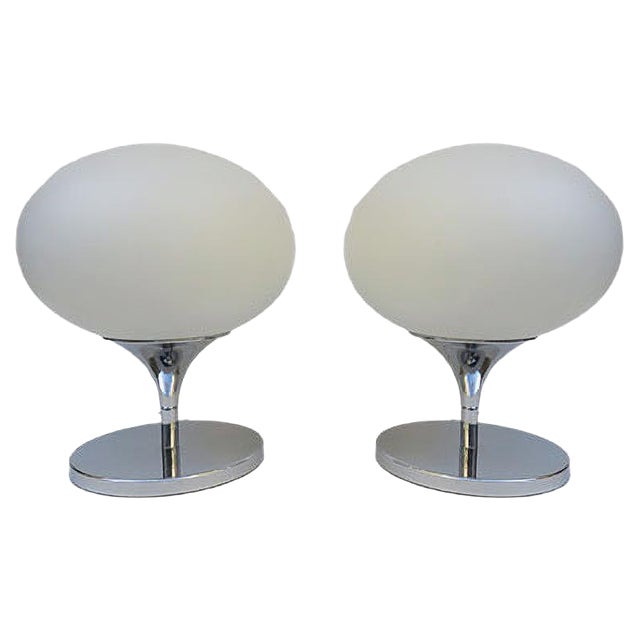 Table Lamps from Kaiser-Leuchten, 1970s, Set of 2 For Sale