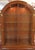 2000 - 2009 Francesco Molon V23 Italian Burl Wood Beveled Glass Display Cabinet For Sale - Image 5 of 17