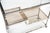 Italian Modern Drinks Cart or Bar Trolley of Chrome and Brass For Sale - Image 4 of 15