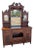 Antique Victorian Edwardian Mirror Back Mahogany Sideboard Buffet For Sale