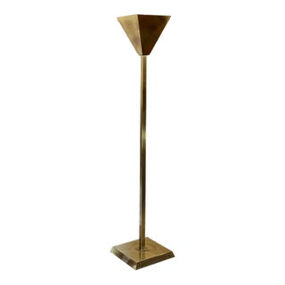 A Sculptural Post Modern Floor Lamp, Circa 1980s, Often Attributed to Frederick Cooper Though Unmarked. For Sale