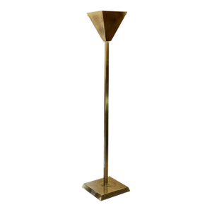 A Sculptural Post Modern Floor Lamp, Circa 1980s, Often Attributed to Frederick Cooper Though Unmarked.