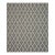 8x10 Gray Hand-Knotted Wool Trellis Linkage Geometric Modern Carpet Rug For Sale