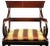 Wood Four Mahogany Regency Scrolled Arm Dining Chairs For Sale - Image 7 of 8
