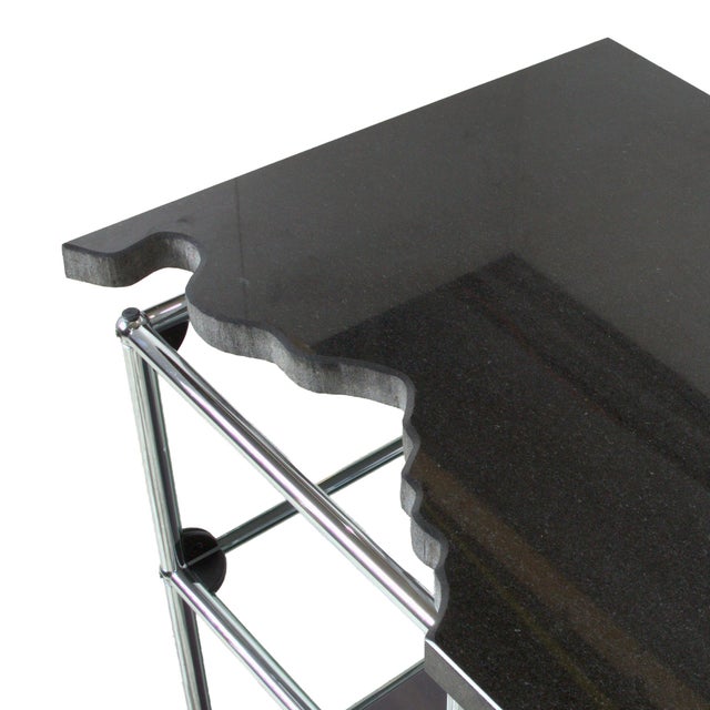 Sideboard in Black with Granite Top from USM Haller For Sale - Image 4 of 13