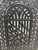 Late 19th Century French Quarter Gate Design Cast Iron Fireplace Surround & Summer Cover 21" X 27" For Sale In Mobile - Image 6 of 8