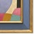 2020s Contemporary Abstract "Periwinkle Blue" Oil Painting in Vintage Painted Frame For Sale - Image 5 of 6