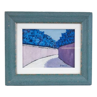 Piero Mazzi, Corner, Painting, Framed For Sale