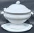 English Antique English Ironstone Soup Tureen Complete Set With Ladle & Underplate Circa 1860 For Sale - Image 3 of 16