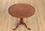 19th Century Antique Queen Anne Style Solid Mahogany Round Tilt-Top Table For Sale - Image 5 of 12