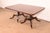 Brown Kittinger Regency Banded Mahogany Double Pedestal Extension Dining Table, Newly Refinished For Sale - Image 8 of 16