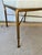 Revelation Modern Chippendale Antique Brass and Leather Side Chair For Sale In Atlanta - Image 6 of 6