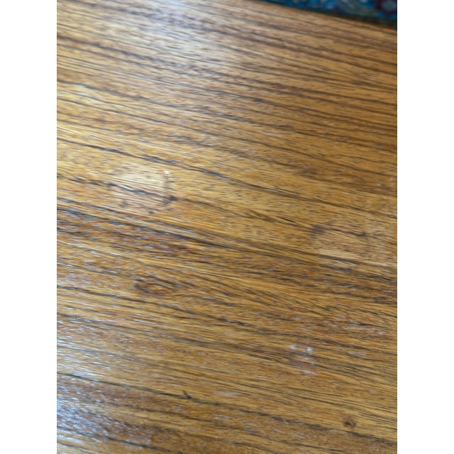 Wood Multi-Tiered Wood Block Coffee Table + Drawer For Sale - Image 7 of 12