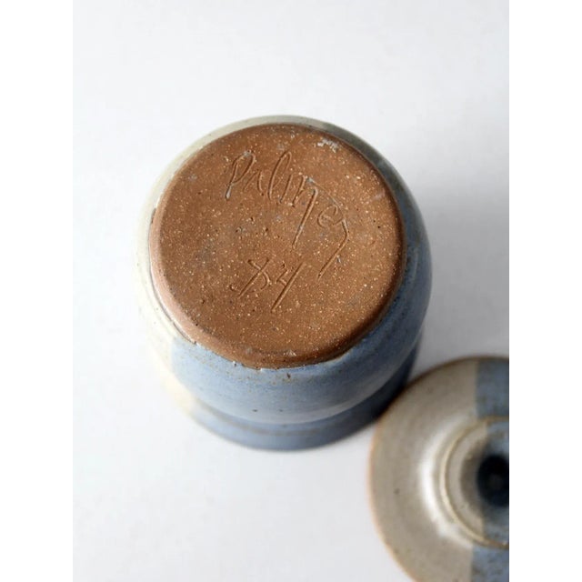 Vintage Studio Pottery Jar For Sale - Image 10 of 11