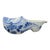 Delft Holland Blue Ceramic Clog Shaped Ashtray Trinket Dish For Sale