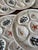 Vintage Ceramic Oyster Plates from Mbfa Pornic, France, 1980s, Set of 6 For Sale - Image 4 of 8