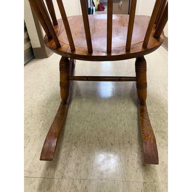 Early 19th Century Nichols and Stone Vintage Rocker For Sale - Image 5 of 10