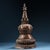 Traditional Late 19th Century Gilt Copper Tibetan Buddhist Stupa, 1.6kg For Sale - Image 3 of 9