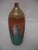 Vintage Studio Pottery Vase With Three-Color Glaze Design For Sale - Image 10 of 14
