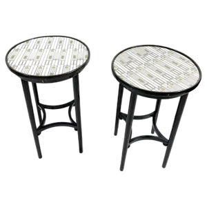 Vintage Side Tables by Josef Hoffmann, Set of 2