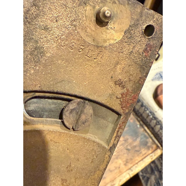 Antique Bronze Steam Train Car Pull Handle For Sale - Image 10 of 11
