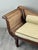 19th Century Louis XVI Chaise Longue in Carved Wood and Caning For Sale - Image 12 of 13