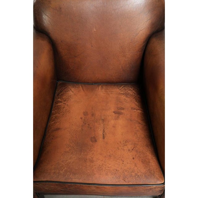 1990s Art Deco Sheepskin Lounge Chairs, Set of 2 For Sale - Image 5 of 15