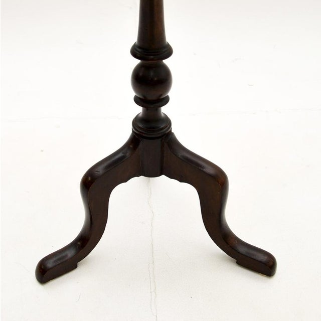 Antique Edwardian Wine Table, 1900 For Sale - Image 6 of 7