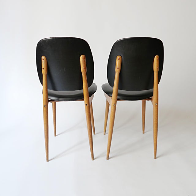 Vintage Chairs by Pierre Guariche, 1960s, Set of 2 For Sale - Image 6 of 11
