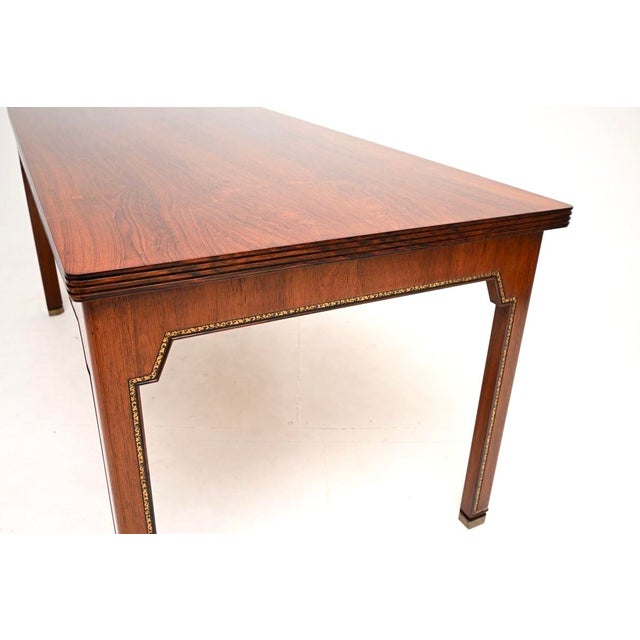 Vintage Danish Leather Top Desk, 1930s For Sale - Image 10 of 16