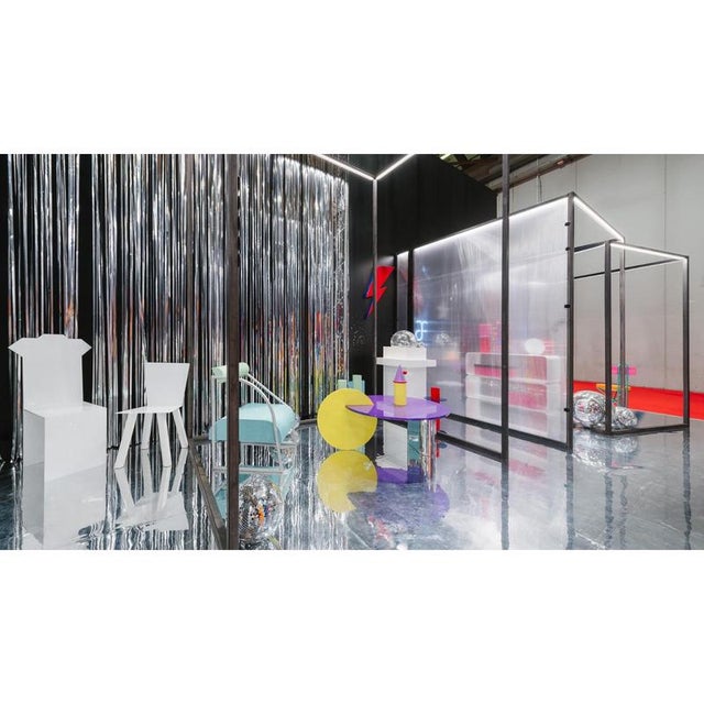 Fiocco Chair in Powder-Coated Aluminum by Altreforme For Sale - Image 4 of 12