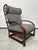 Set of Mid-Century Modern Bamboo Wingchair with Ottoman from Gervasoni, 1970s For Sale - Image 4 of 18