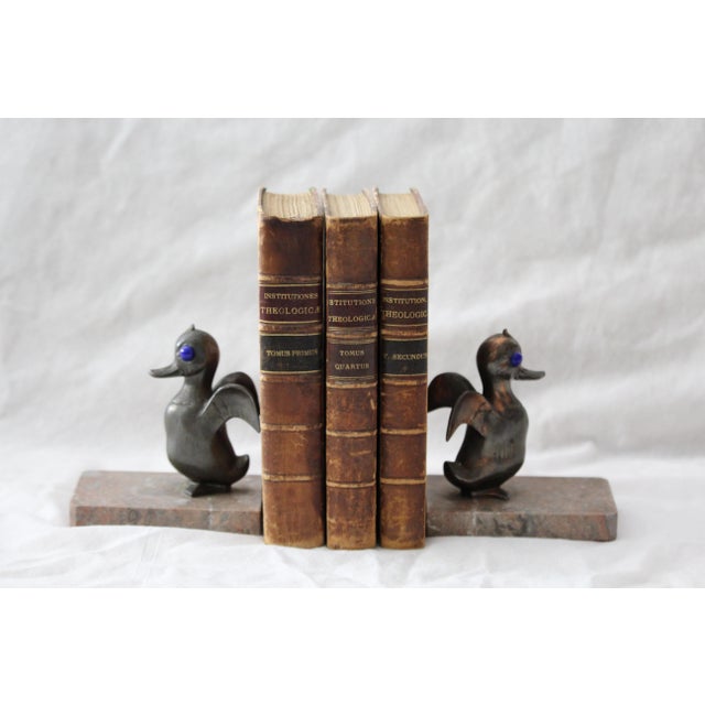 Mid-Century Modern Duck Bookends, 1950s, Set of 2 For Sale - Image 3 of 18