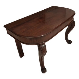 Early 19th Century American Renaissance Revival Mahogany Pier Table For Sale
